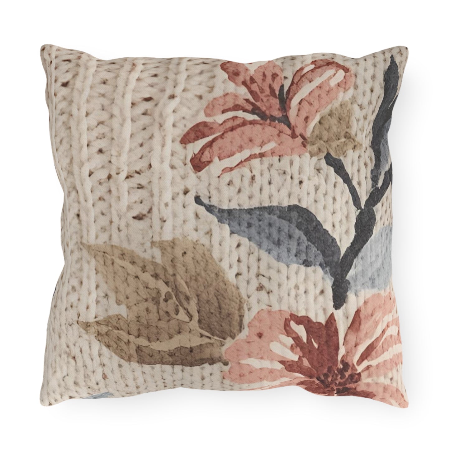 Cottage Rose Outdoor Pillow