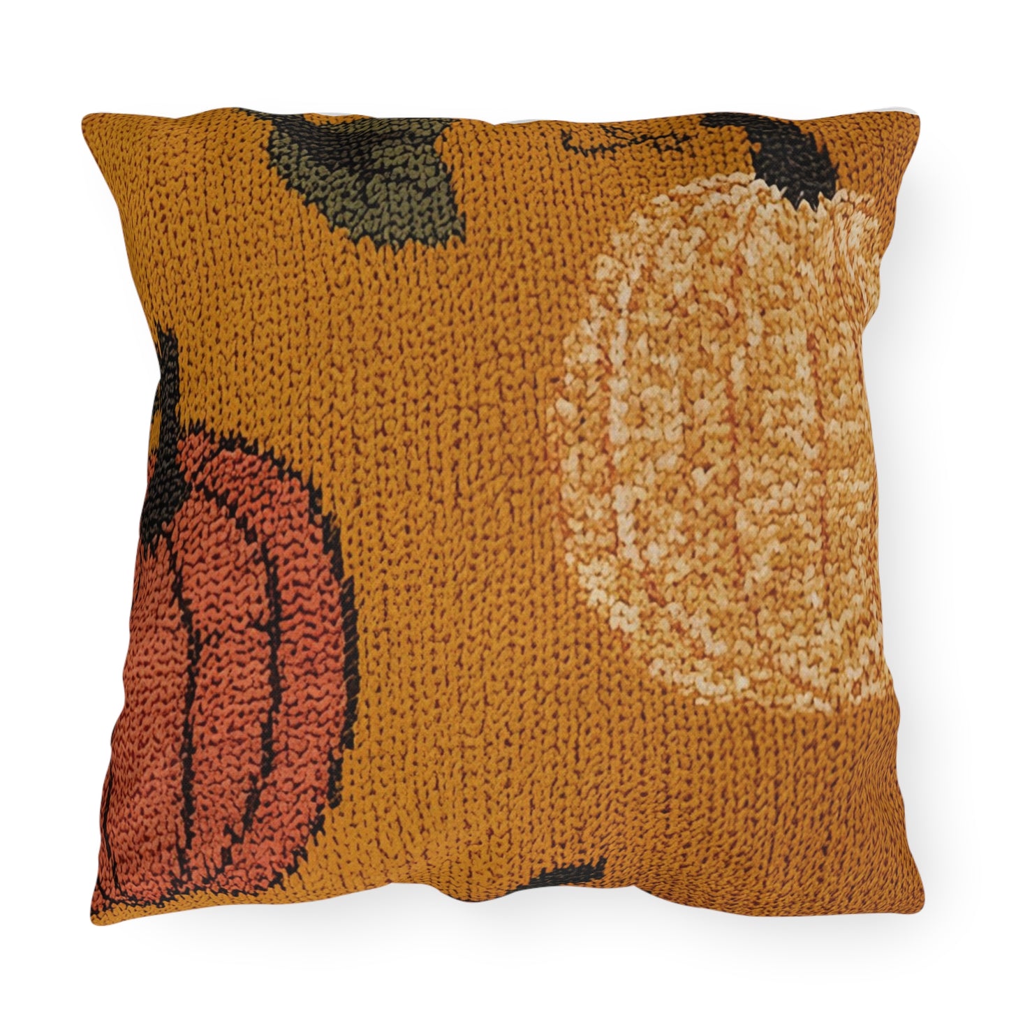 Autumn Pumpkin Spice Outdoor Pillow