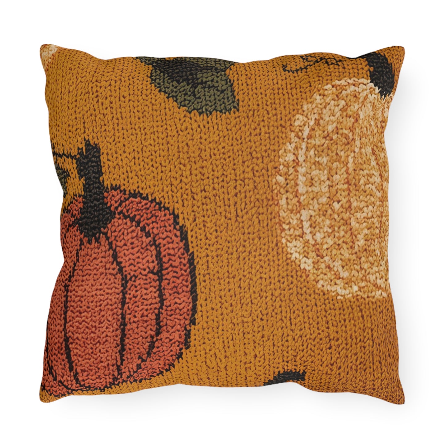 Autumn Pumpkin Spice Outdoor Pillow