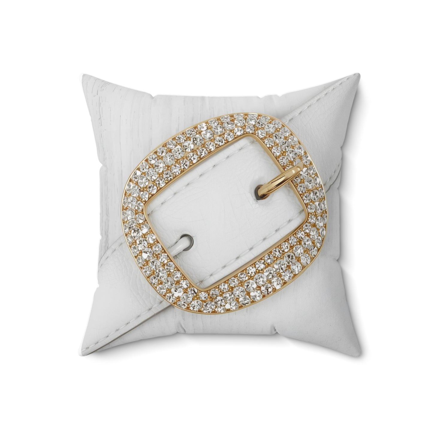 Sparkling Glamour Square Pillow