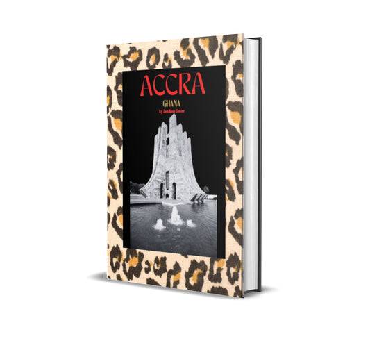 Accra Cheetah Print Decorative Book-Individual Book-LouRose Decor-LouRose Decor