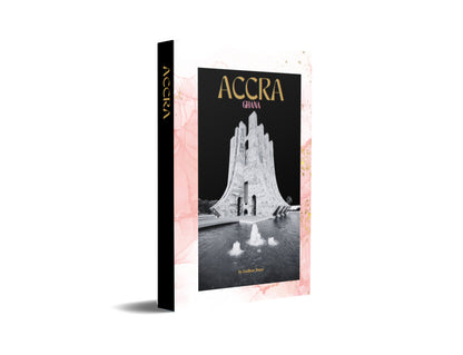 Accra Light Pink Decorative Book-Individual Book-LouRose Decor-LouRose Decor