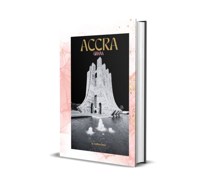 Accra Light Pink Decorative Book-Individual Book-LouRose Decor-LouRose Decor