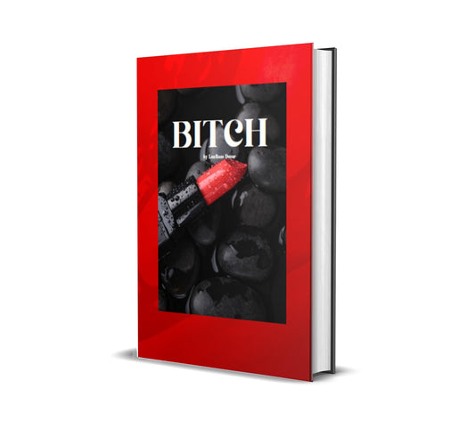 Bitch Red Decorative Book-Individual Book-LouRose Decor-LouRose Decor