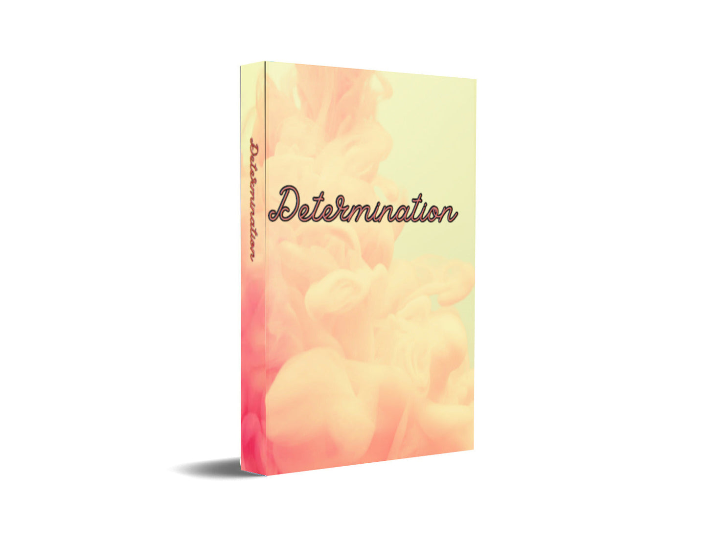 Determination Light Pink Clouds Decorative Books-Individual Book-LouRose Decor-LouRose Decor