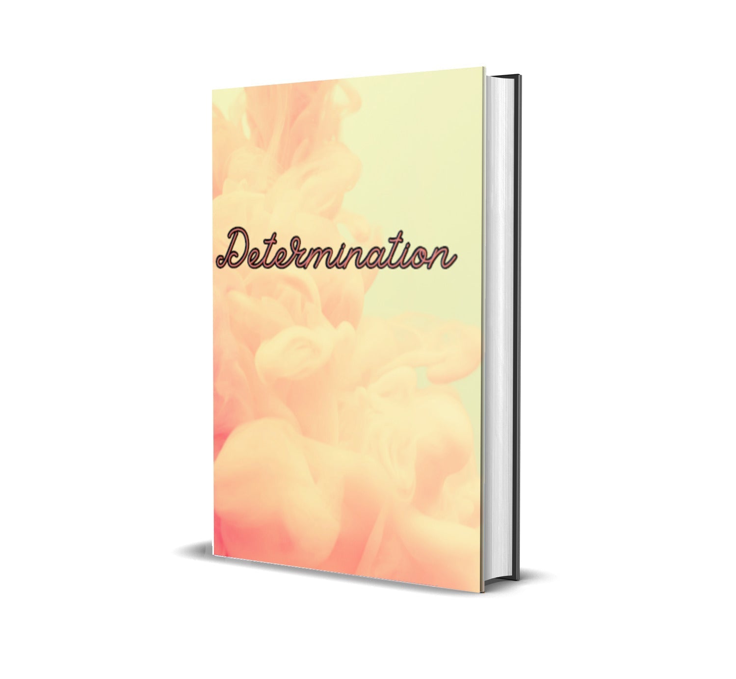 Determination Light Pink Clouds Decorative Books-Individual Book-LouRose Decor-LouRose Decor