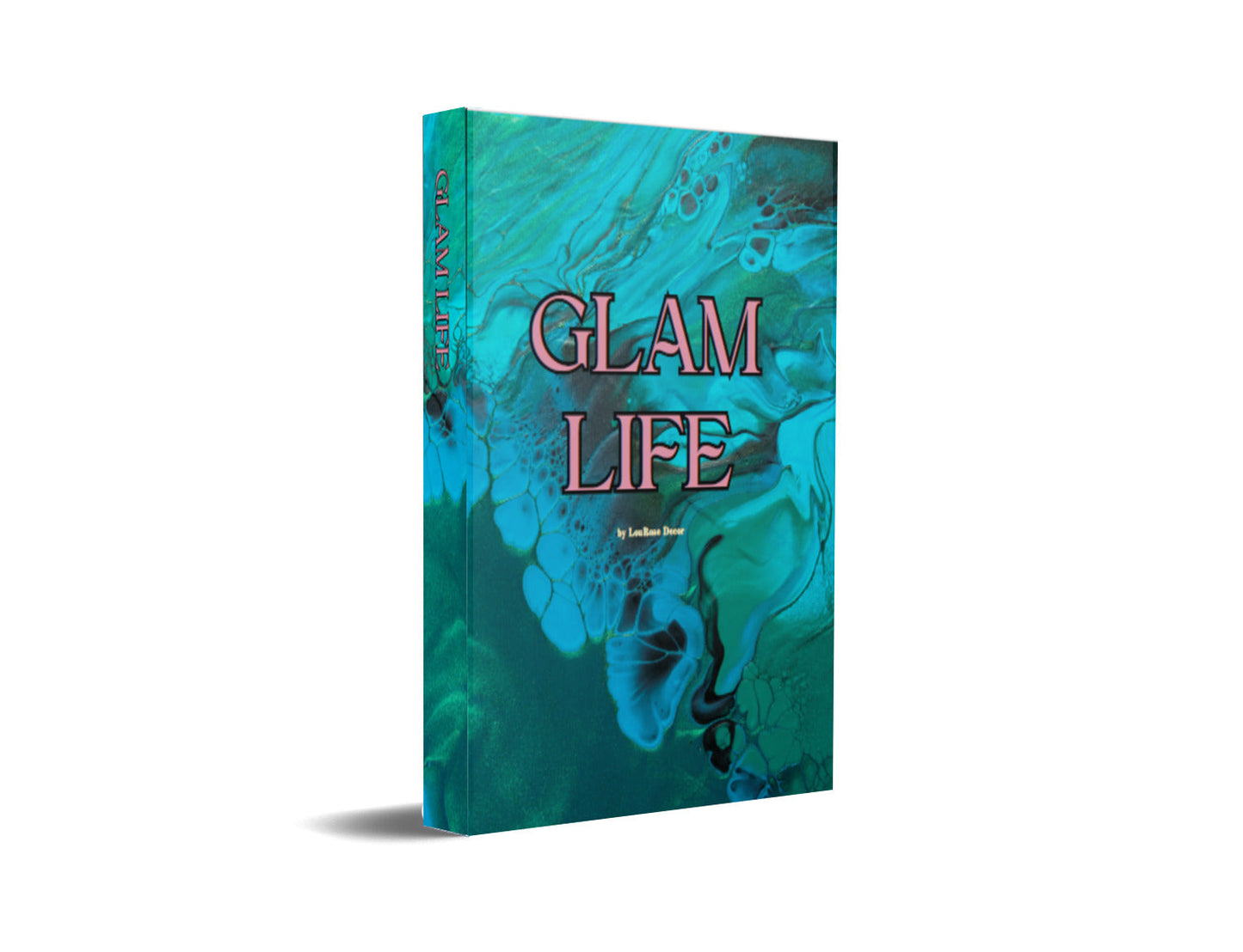 Glam Life Blue Water Decorative Books-Individual Book-LouRose Decor-LouRose Decor