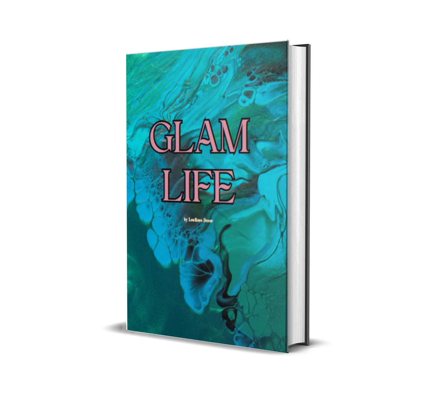 Glam Life Blue Water Decorative Books-Individual Book-LouRose Decor-LouRose Decor