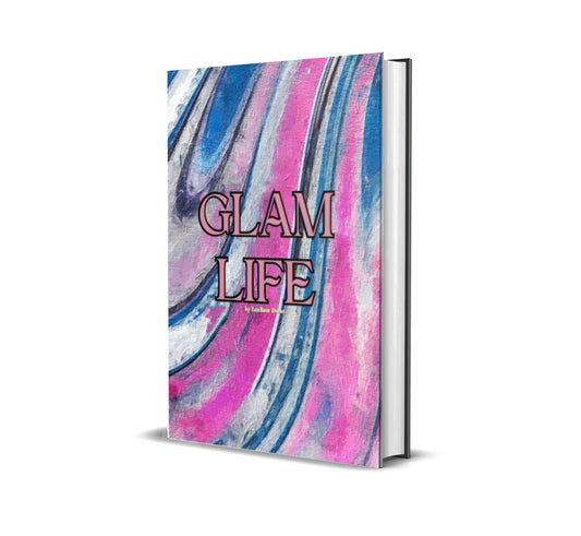 Glam Life Blue Wave Decorative Book-Individual Book-LouRose Decor-LouRose Decor