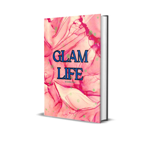 Glam Life Pink and Blue Decorative Book-Individual Book-LouRose Decor-LouRose Decor