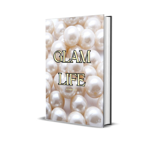 Glam Life White Pearl Decorative Book-Individual Book-LouRose Decor-LouRose Decor