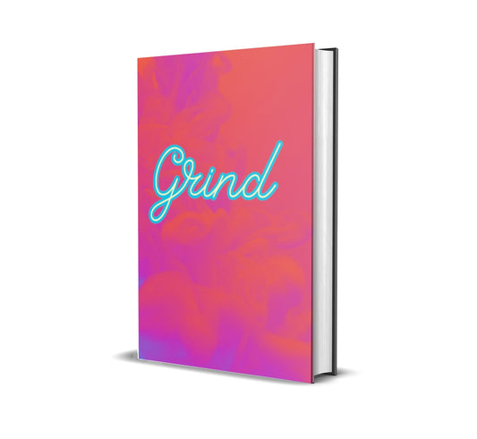 Grind Hot Pink Clouds Decorative Book-Individual Book-LouRose Decor-LouRose Decor