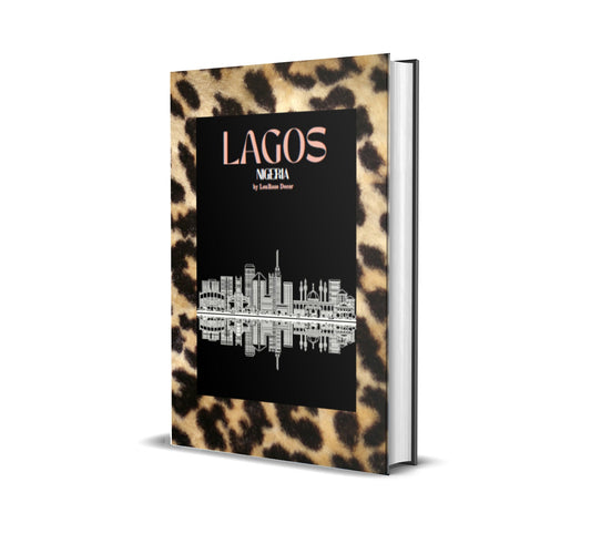 Lagos Cheetah Print Decorative Book-Individual Book-LouRose Decor-LouRose Decor