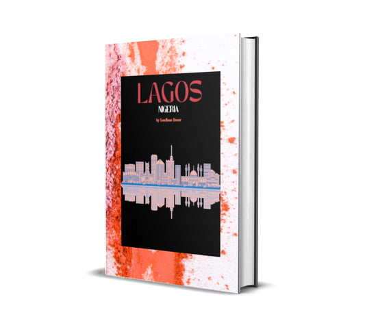 Lagos Coral Decorative Book-Individual Book-LouRose Decor-LouRose Decor