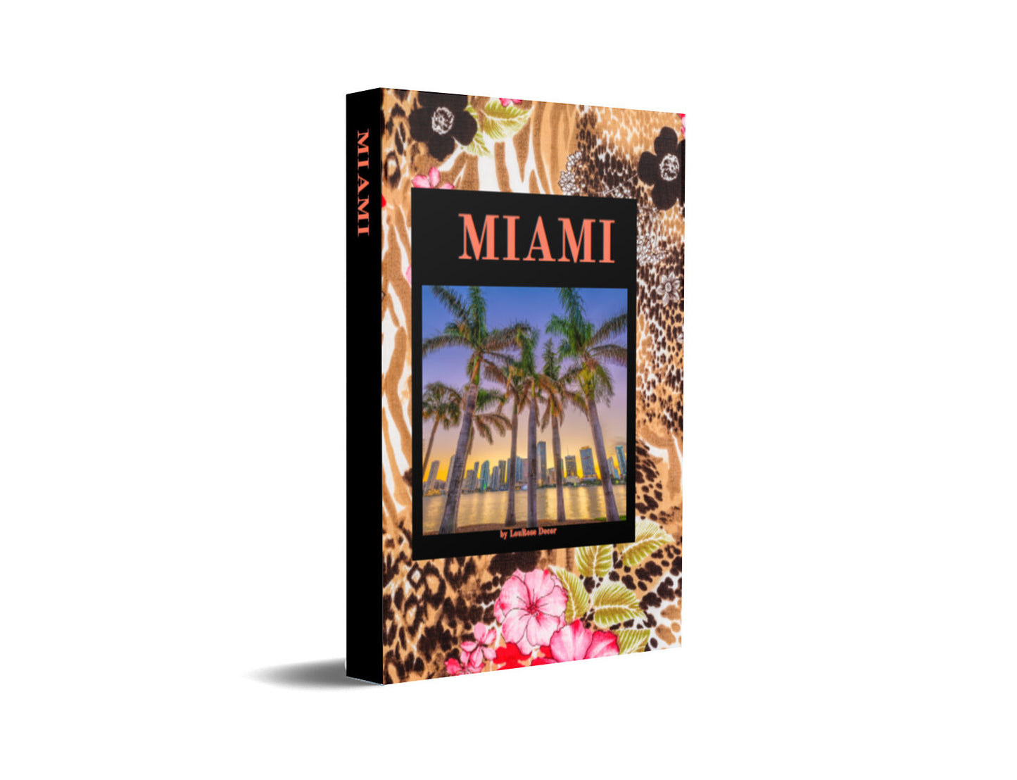 Miami Cheetah Print Decorative Book-Individual Book-LouRose Decor-LouRose Decor