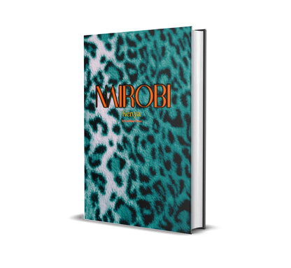 Nairobi Blue and Orange Decorative Books-Individual Book-LouRose Decor-LouRose Decor