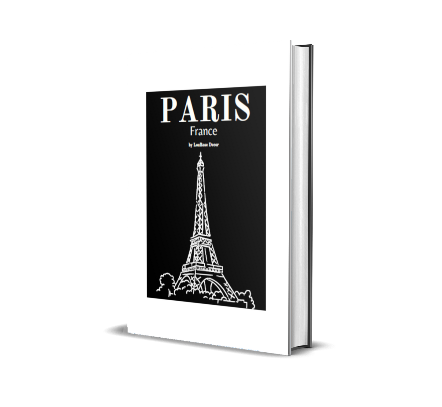 Paris London Beauty Travel Decorative Books Set-Book Sets-LouRose Decor-LouRose Decor