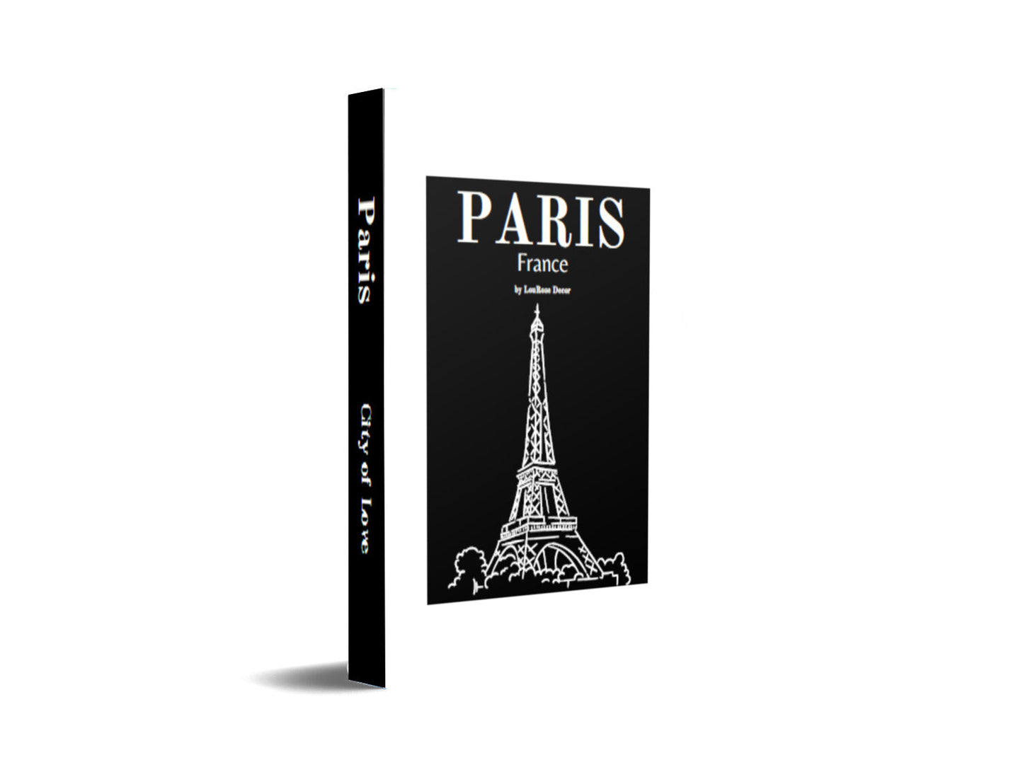 Paris London Beauty Travel Decorative Books Set-Book Sets-LouRose Decor-LouRose Decor