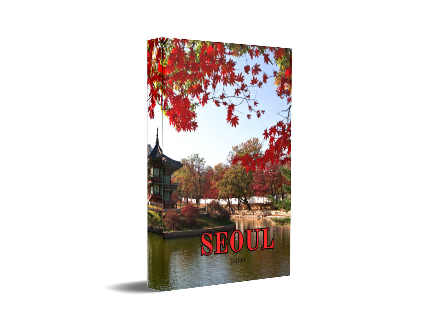 Seoul Red Decorative Book-LouRose Decor-LouRose Decor