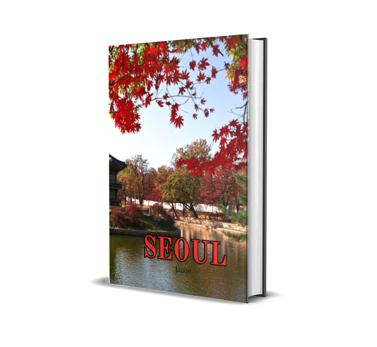 Seoul Tokyo Beauty Red Decorative Book Sets-Book Sets-LouRose Decor-LouRose Decor