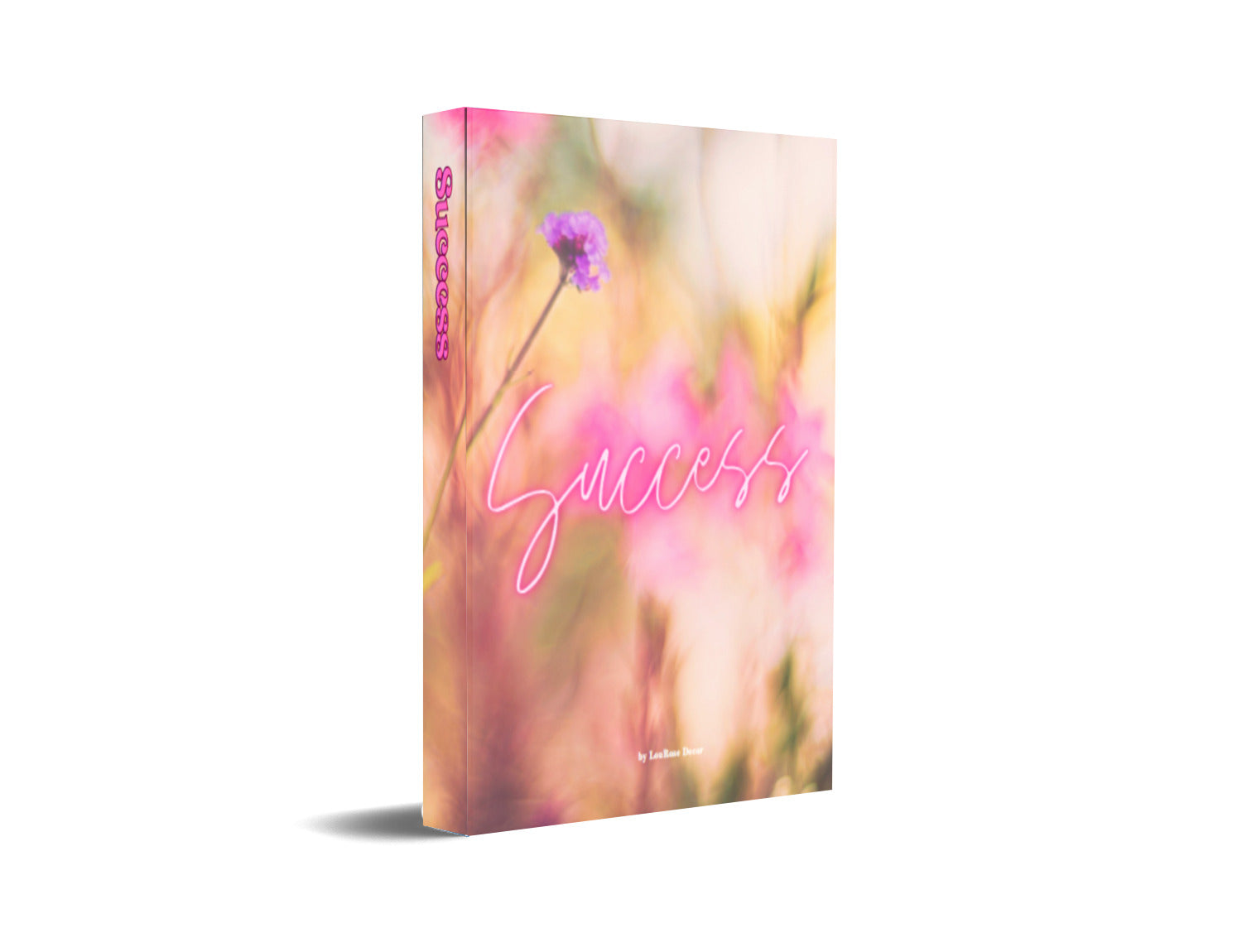 Success Flowers Decorative Book-Individual Book-LouRose Decor-LouRose Decor