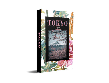 Tokyo Flowers Decorative Book-Individual Book-LouRose Decor-LouRose Decor