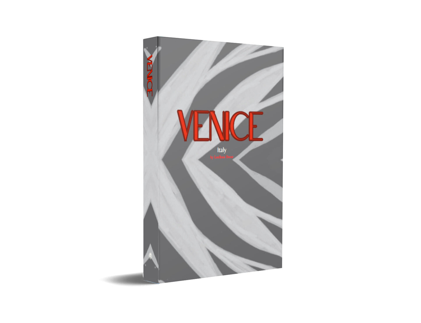 Venice Gray Decorative Book-Individual Book-LouRose Decor-LouRose Decor