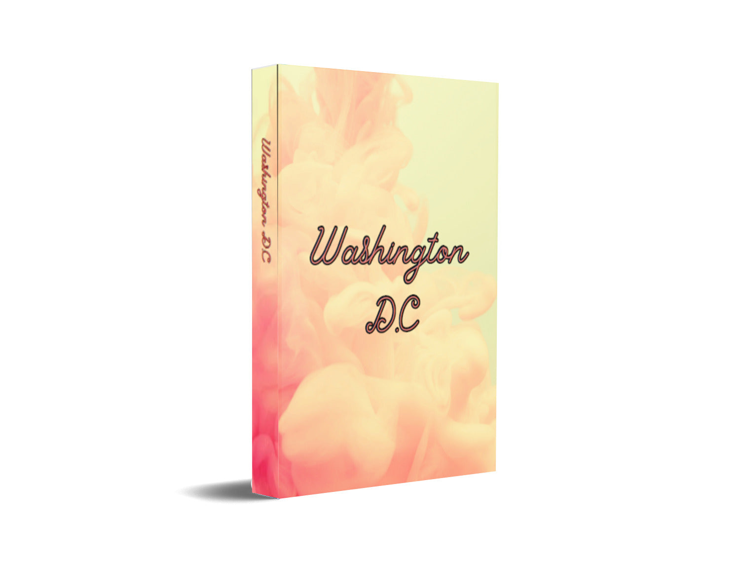 Washington DC Light Pink Clouds Decorative Book-Individual Book-LouRose Decor-LouRose Decor